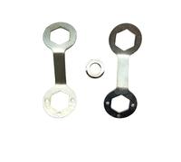 HWEIH Chiave for frizione for lavatrice Strumento integrato for smontaggio Chiave for rimozione dadi 36/38 Strumento di riparazione for la pulizia degli elettrodomestici