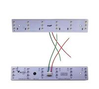 HWEIH EBR255202 EAX6 Illuminazione Luce Bianca 12V Striscia LED for Frigorifero GR-C2075THE