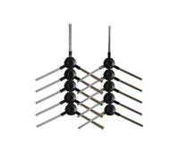 HWEIH Filtro Hepa spazzola laterale for aspirapolvere VRA81B Parti e accessori(10pcs Side Brush)