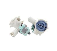 HWEIH For lavatrice a tamburo IQ300/iQ500 Pompa di scarico Motore di scarico(Type A white)