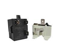 HWEIH Nero 2 plug No Power PTC Starter TY-QZ-003/Protezione da sovraccarico e surriscaldamento for accessori di riparazione del compressore del frigorifero(Butterfly Set)