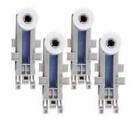 HWEIH W11157084 8561996 Ruote for cestello lavastoviglie (confezione da 4) compatibili con AP6285708 WP8561996