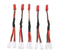 HWGING 5 Pezzi Connettore JST a PH 2.0 Motore RC ESC Spina di Conversione Motore di 22AWG Cavo di Prolunga con 105 Mm, Splitter Spina JST per Hobbisti RC