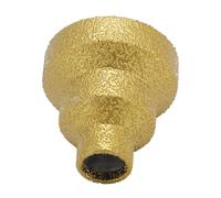 HWGING Apriscatole per Fori Conici con Particelle Diamantate, Gambo 10 Mm, Kit di Punte per Trapano Coniche a Umido e a Secco, Ingranditore con Tre Dimensioni di Espansione, Resistente All'usura