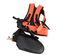 HWGING Cintura per Decespugliatore 42 × 35 × 5, Tagliabordi Universale, Doppia Tracolla, Cintura in Nylon a Forma di Y per Decespugliatore da Giardino