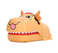 HWGING Gioco da Mordere le , Giocattolo da Mordere le , Gioco di Crisi, Mucca Moe, Divertente, Non Richiede Batteria, da Tavolo, Allenamento di abilità di Reazione, Adulti, Giocattolo (Arancia)