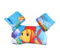 HWGING Maniche Galleggianti per Gilet da Allenamento Gonfiabile di Sicurezza per Bambini con Motivo a Pesci Rossi