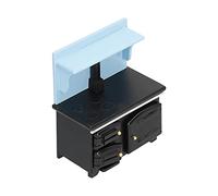 HWGING Mobili Casa delle Bambole In Scala 1:12, Retro Legno In Miniatura Forno Doll con Materiali Di Betulla, Svegliare La Creatività Quando Decorare Il Soggiorno e Dargli Atmosfera