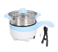 HWGING Pentola Elettrica per Auto, Padella Multifunzione Portatile 24V 2L con Spina per Pentola a Vapore in Acciaio Inossidabile per Picnic e Campeggio