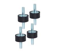 HWGING Pompa del Compressore d'Aria Antivibrante, Supporto in Gomma, Ammortizzatore 30 * 15 M8 * 23