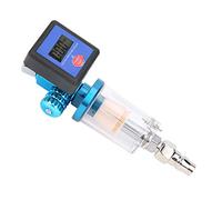 HWGING Regolatore Digitale Dell'aria, Display della Pressione, Filtro Sifone MF08 MF01 con Connettore, Filettatura 1/4 di Pollice per Tre Secondi per lo Spegnimento