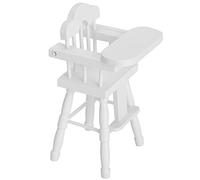 HWGING Seggiolone Dolly Seggiolone per Casa delle Bambole 11×6×6 da Pranzo in Miniatura Modello di Mobili per 1 12 Accessori per Casa delle Bambole