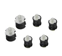 HWGING Sostituzione Ammortizzatore Isolatore 6 Pezzi Set di Staffe Ammortizzatore Isolatore di Ricambio Adatto per Motosega 268 272 61 266