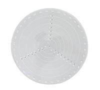 HWGING Strumento di Ricerca del Centro, Cercatore del Centro Rotondo, Bussola Acrilica Semitrasparente, Strumenti di Misurazione del Disegno per la Tornitura del Legno