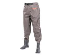 HWHHDQL Stivali da pesca impermeabili Pantaloni da pesca impermeabili, per uomo e donna Stivali da caccia con stivali traspiranti per pesca a mosca, caccia alle anatre, kayak(C,47 EU)