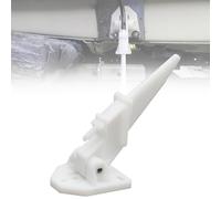 HWIMARINE Marine Boat Tachimetro Pitot, tachimetro universale automatico Kick-up Pitot tubo assemblaggio fino a 80 MPH (senza parti di montaggio)