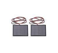 HWIREUIGT 2X 1.5W 12V mini pannello solare piccolo modulo caricabatterie con 1M Wire