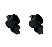 HWIREUIGT 2X Morsetto per Batteria Elettronica, Parti di Batteria Elettronica, Hardware, Accessorio per Strumento Musicale, Morsetto per Tubo di Batteria Elettronica A