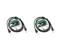 HWIREUIGT 2X PIC K150 Programmatore PIC MCU Microcore Burner USB Downloader con USB