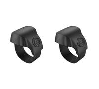HWIREUIGT 2X Portatile Mini Bluetooth 5.1 Telefono Selfie Shutter di Controllo Remoto di Controllo Remoto Wireless Intelligente (Nero)