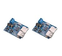 HWIREUIGT 2X Scheda di Decodifica Mp3 Senzaperdite Modulo di Decodifica Mp3 TF Card U Lettore di Decodifica del Disco Viene Fornito con Amplificatore di Potenza