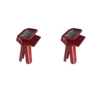 HWIREUIGT 2X Strumento per Estrusione di Colla Strumento per Estrusione di Silicone Dispenser Strumento per Spremere Strumenti per Estrusione di Silicone di Facile Controllo Rosso