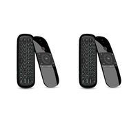 HWIREUIGT 2X W1 Air Mouse 2.4G Wireless Keyboard Remote Control IR Remote Learning 6- Motion Sense per Smart TV Android PC