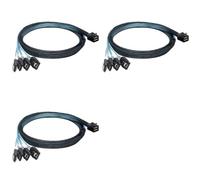 HWIREUIGT 3X Interno da Mini SAS un, da SFF-8643 un Forward Breakout Compatibile con il Disco Rigido del Controller (3,3 Piedi)