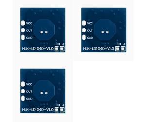 HWIREUIGT 3X Modulo di Rilevamento Radar LD1040 10G Sensore di Percezione Intelligente A Micro-Movimento A Bassa Potenza