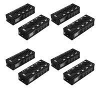 HWIREUIGT 4 Coppia di Estensori Ethernet RJ45 XLR/Audio A 4 Canali, Estensore Transceiver XLR per Palcoscenici dal, Studio di Registrazione Audio