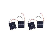 HWIREUIGT 4 PZ 1.5V 400Ma 80X60mm Micro-Mini Power Solar Celle per Solari - Progetti DIY - Giocattoli - Caricabatterie
