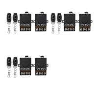 HWIREUIGT 6x AC 220V 30A 433MHz 1CH Interruttore di Controllo Remoto Wireless Ricevitore Relè + Trasmettitore On/Off