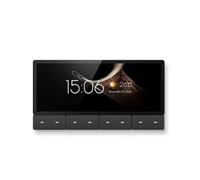 HWIREUIGT F5 Pannello di Controllo Intelligente Tuya Android 11 da 6,2 Pollici Gateway Zigbee 8 Pulsanti Multifunzione con Relè Amplificatore da Parete Musicale A
