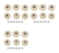 HWIREUIGT Ingranaggio Planetario Obliquo 18 Pezzi 47,5x13mm 41,5x11mm 35 31 Denti Elicoidali con Cuscinetti da 7,94 mm per Parte Motore Bici Elettrica