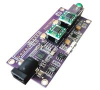 HWIREUIGT Scheda di Decodifica ES9039Q2M Ingresso I2S può Essere Abbinata A Un'Interfaccia Modulo USB Asincrono ES9039 OPA1642+ OPA1612