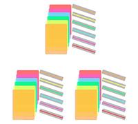 HWIREUIGT Strisce di Lettura Guidate da 36 Pezzi Set Sovrapposizioni Colorate Strumenti di Dislessia Gel di Correzione Filtro per L'Illuminazione Fogli di Plastica Segnalibro
