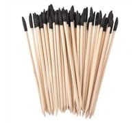 HWJAHQ 50 bastoncini abrasivi per la lavorazione del legno, strumenti di dettaglio del legno