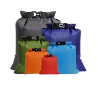 HWJFDC Sacca Impermeabile 5 pezzi 1,5/2,5/3/3,5/5/8L Borsa impermeabile a secco for nuoto, rafting, kayak, trekking fluviale, vela, canoa, canottaggio(Mixed)