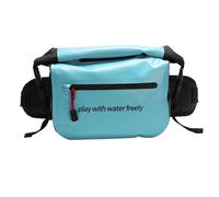 HWJFDC Sacca Impermeabile Borsa a tracolla impermeabile, marsupio, borsa for l'acqua, portatile, zaino asciutto, for nuoto all'aperto, rafting, kayak, trekking sul fiume(Blue)