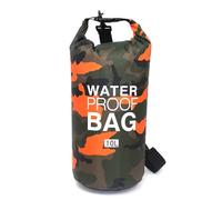 HWJFDC Sacca Impermeabile Borsa stagna impermeabile for donne e uomini, 2/5/10/15/20/30 litri, borsa sportiva for nuoto, canottaggio, kayak, rafting, trekking sul fiume(C1 10L-Single strap)
