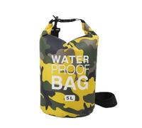 HWJFDC Sacca Impermeabile Borsa stagna impermeabile for donne e uomini, 2/5/10/15/20/30 litri, borsa sportiva for nuoto, canottaggio, kayak, rafting, trekking sul fiume(5L-Single strap)