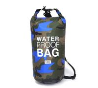 HWJFDC Sacca Impermeabile Borsa stagna impermeabile for donne e uomini, 2/5/10/15/20/30 litri, borsa sportiva for nuoto, canottaggio, kayak, rafting, trekking sul fiume(C2 10L-Single strap)