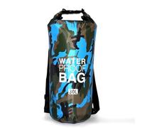 HWJFDC Sacca Impermeabile Borsa stagna impermeabile for donne e uomini, 2/5/10/15/20/30 litri, borsa sportiva for nuoto, canottaggio, kayak, rafting, trekking sul fiume(F4 30L Double strap)