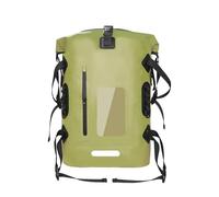 HWJFDC Sacca Impermeabile Borsa stagna impermeabile in PVC, zaino da escursionismo di grande capacità 30 litri, borsa for immersioni e nuoto con separazione tra bagnato asciutto(Green)