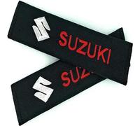HWLHWTSN 2 Pezzi Auto Imbottiture Cinture di Sicurezza, per Suzuki Protezione per Cintura di Sicurezza Morbida E Confortevole Interni Accessori