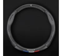 HWLHWTSN Auto Coprivolanti, per Peugeot 308 2007-2010 Confortevoli Durevole Copri sterzo,Volante Protezione Decorazione Accessori,A