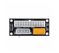 Hwmsza 24Pin A 4PIN/SATA Doppia Scheda di Avvio Macchina Mineraria Alimentazione Sincrona Linea di Partenza Dual PSU Alimentazione Sincronizzazione di Avviamento (Color : 24Pin To 4Pin Black)