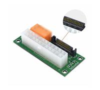 Hwmsza 24Pin A 4PIN/SATA Doppia Scheda di Avvio Macchina Mineraria Alimentazione Sincrona Linea di Partenza Dual PSU Alimentazione Sincronizzazione di Avviamento (Color : 24Pin To SATA Green)