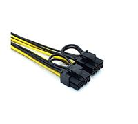 Hwmsza 6-Pin PCI A 2 X PCIE 8 (6 + 2) Pin Dual 8 Pin Scheda Madre Grafica Scheda Video PCI GPU VGA Splitter Hub Cavo di Alimentazione Cavo