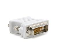 Hwmsza Adattatore connettore nevoso Convertitore Video in plastica Multiuso M~Ni Monitor for Computer DVI 24 + 1 a VGA Femmina Durevole